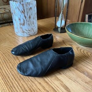 BSS Shoes Women’s 7.5 Black Bailey Slipper Shop Dance Jazz Performance Leather